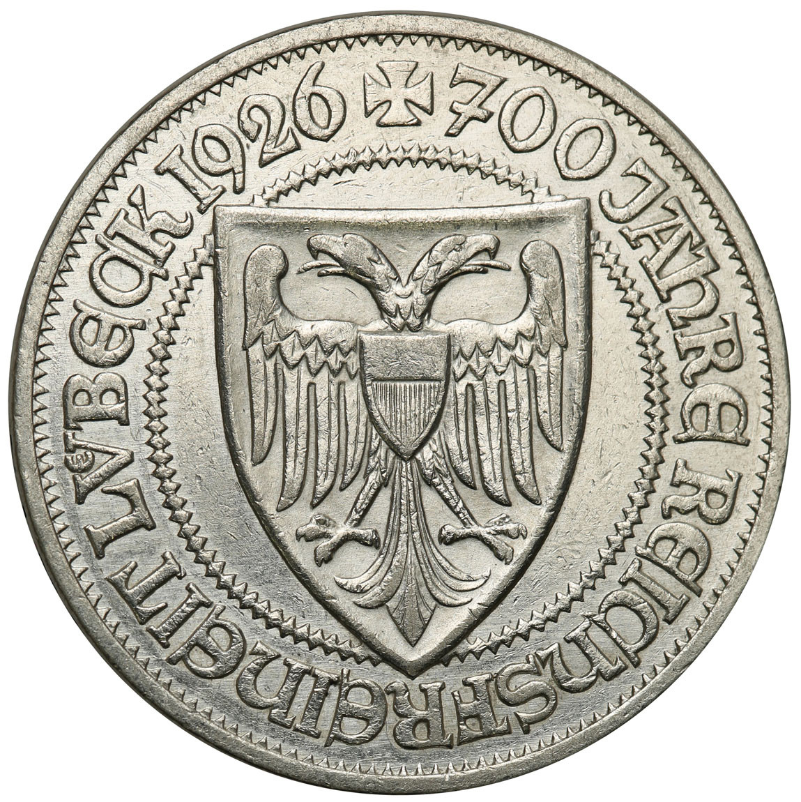 Niemcy, Weimar. 3 marki 1926 A, Berlin